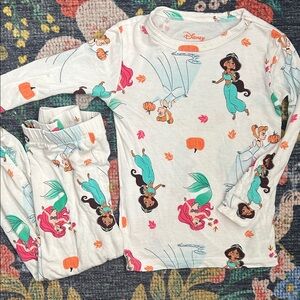 Disney Princess Fall Toddler Pajamas, Size 4T